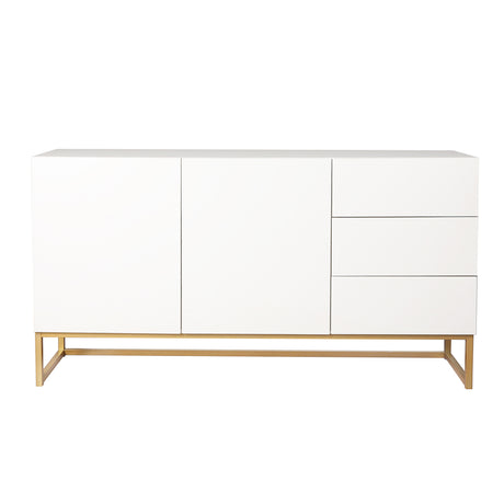 Levede Buffet Sideboard Storage Cabinet White-2006733268556320769
