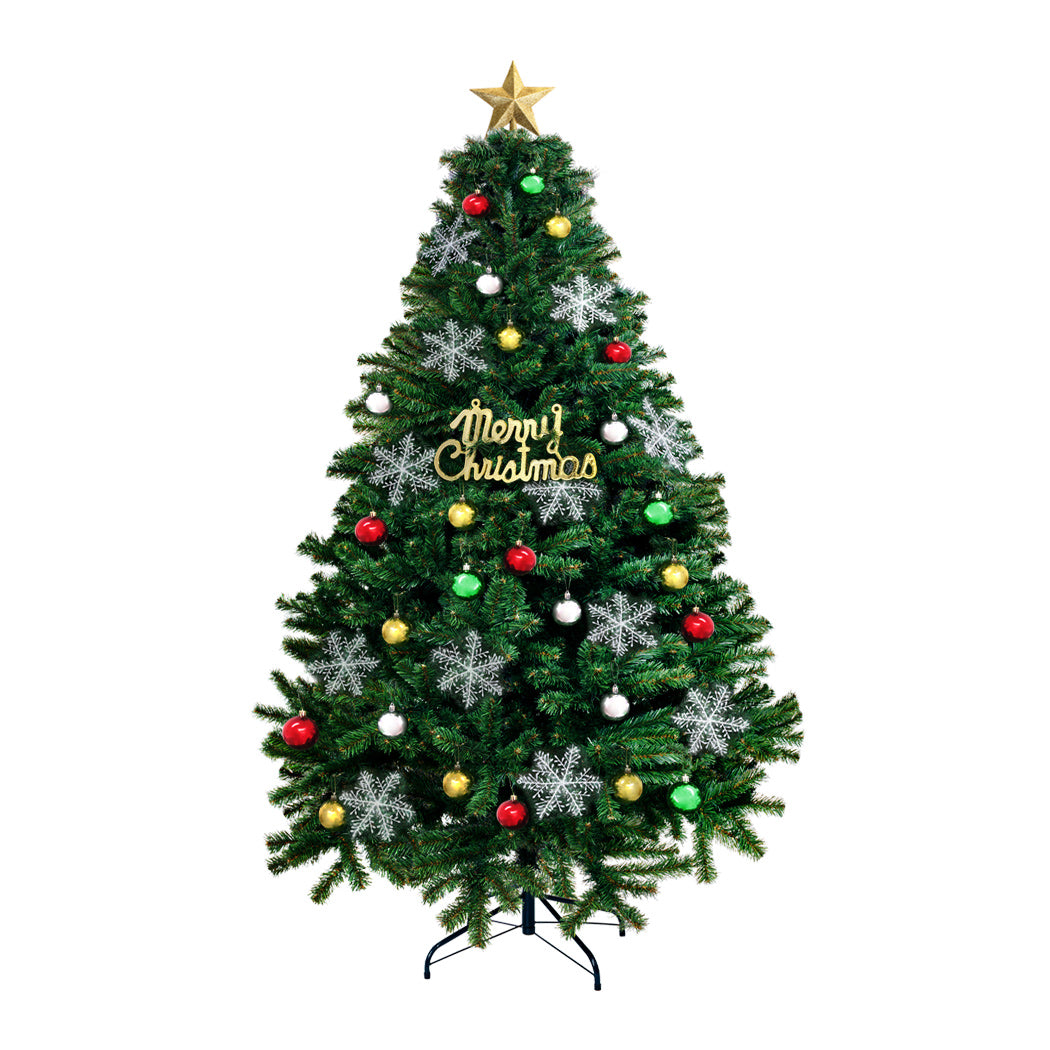 SANTACO Christmas Tree 2.4M 8Ft Xmas 2.4 Meter-2018816916310855681