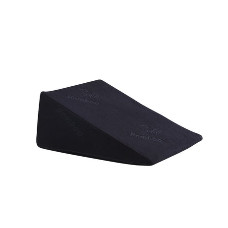 2x Cool Gel Memory Foam Bed Wedge Pillow Black 25x2-2006733150327279617