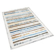 Marlow Floor Rug Short Pile Washable Carpet Soft Plush Non Slip Stripe 160x120-2018816747121020929