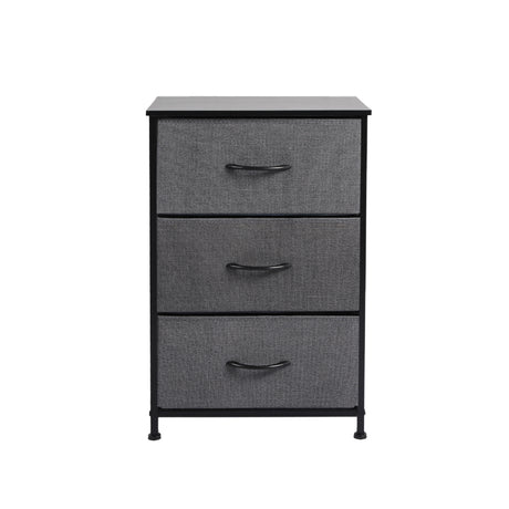 Levede Storage Cabinet Tower Chest Dark Grey-2006733263565099009
