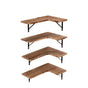Levede Floating Shelf DIY Corner Hanging