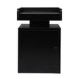 Levede Bedside Table USB Charger Outlet RGB Black-2006732841714585601