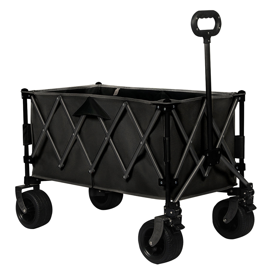 Lambu Folding Wagon Cart Black-1954802441979564033