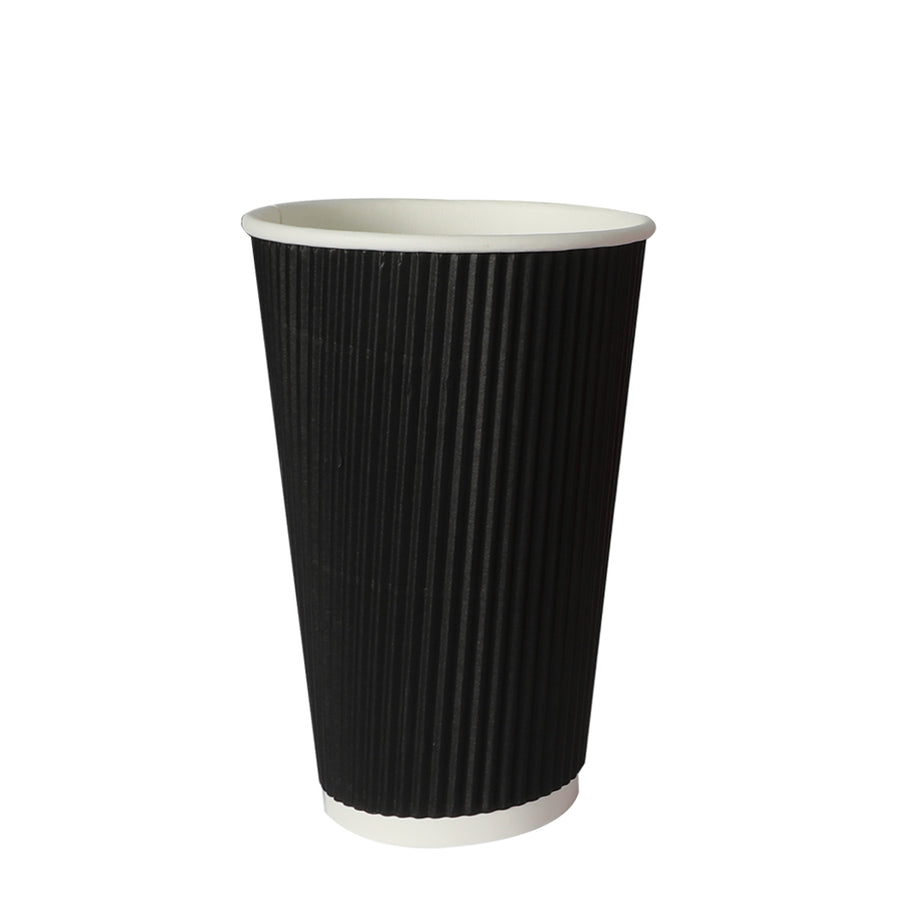 500 Pcs 16oz Disposable Takeaway Coffee Black-2006733304727998465