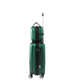 Slimbridge 2pcs 20"Travel Luggage Set Green-2006733062121066497
