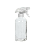 4x 500ml Clear Glass Spray Bottles Trigger