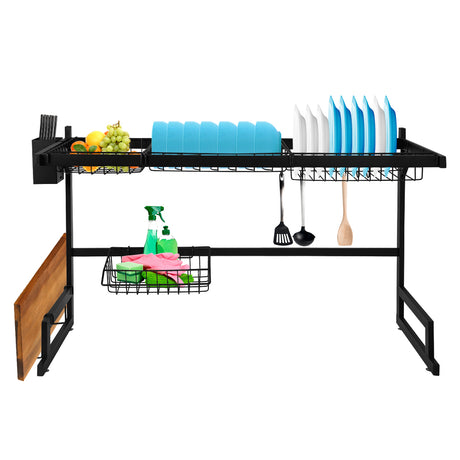 TOQUE Dish Drying Rack Over Sink Steel 85 CM-2018816838493933569