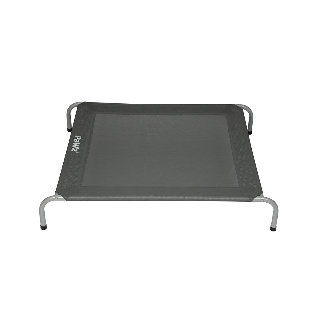 PaWz Elevated Trampoline Pet Bed Dog M Grey Medium-2006733004269031425