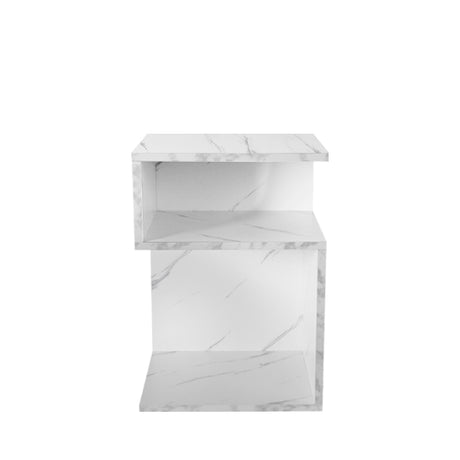 Levede 1xBedside Tables Drawers Side White-1954802869936984065