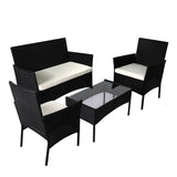 Levede 4PCS Outdoor Furniture Setting