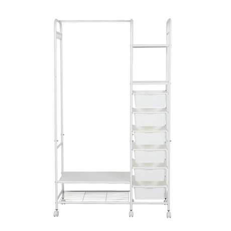 Levede 94CM Clothes Rack Stand Heavy Duty Hanging-2006732699984859137