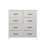 Levede Storage Cabinet Tower Chest Beige-2006733262323585025