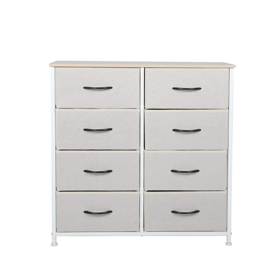Levede Storage Cabinet Tower Chest Beige-2006733262323585025
