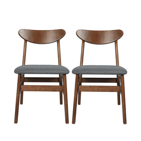Levede 2xDining Chairs Kitchen Chair Brown 2Pack-2018816901869867009
