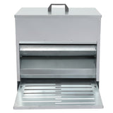 PaWz 10KG Auto Chicken Feeder Dispenser Galvanised Steel