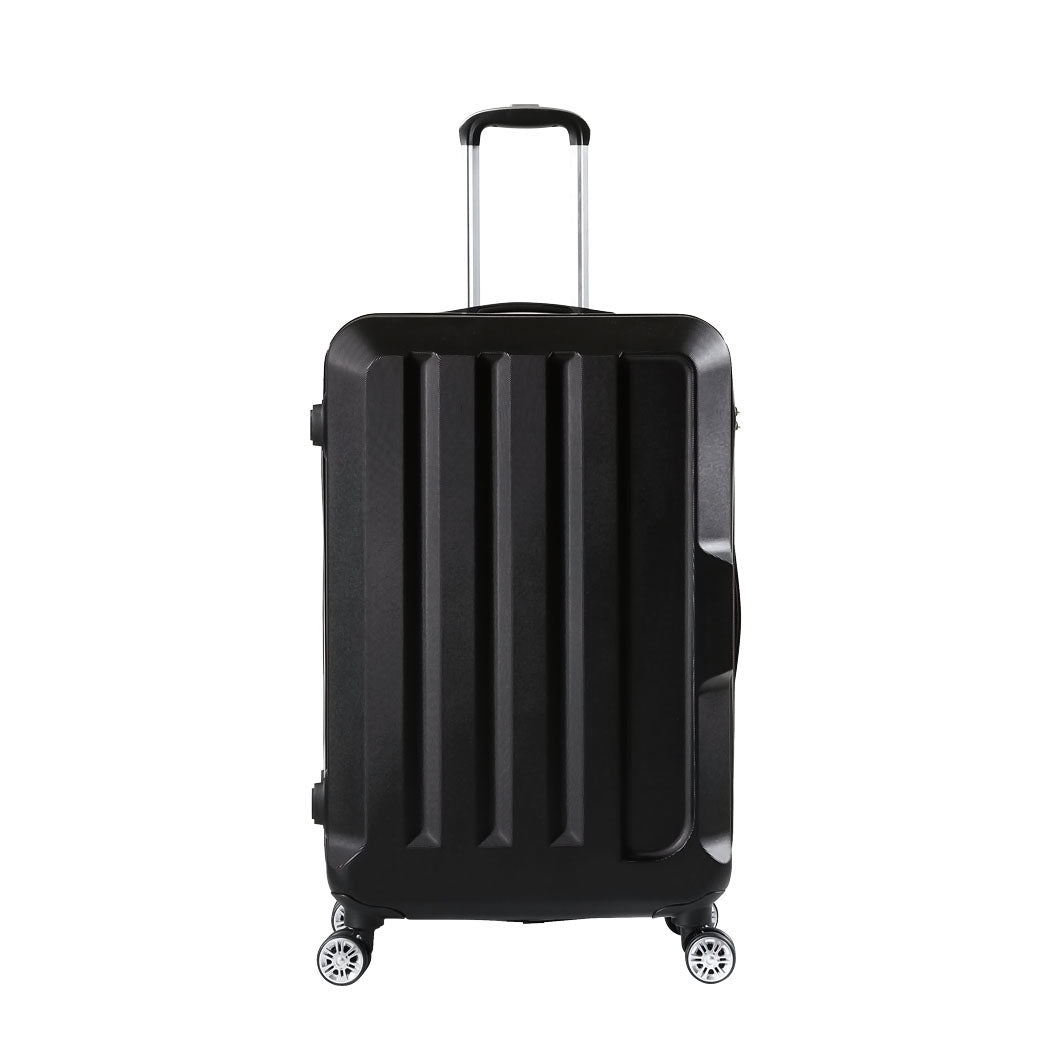 Slimbridge 20" Travel Luggage Lightweight Black 20 inch-2018816809947500545
