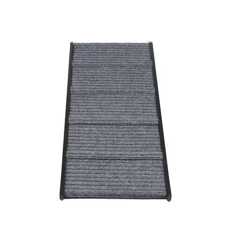 PaWz Adjustable Dog Ramp Height Stair Black-2006732982248935425