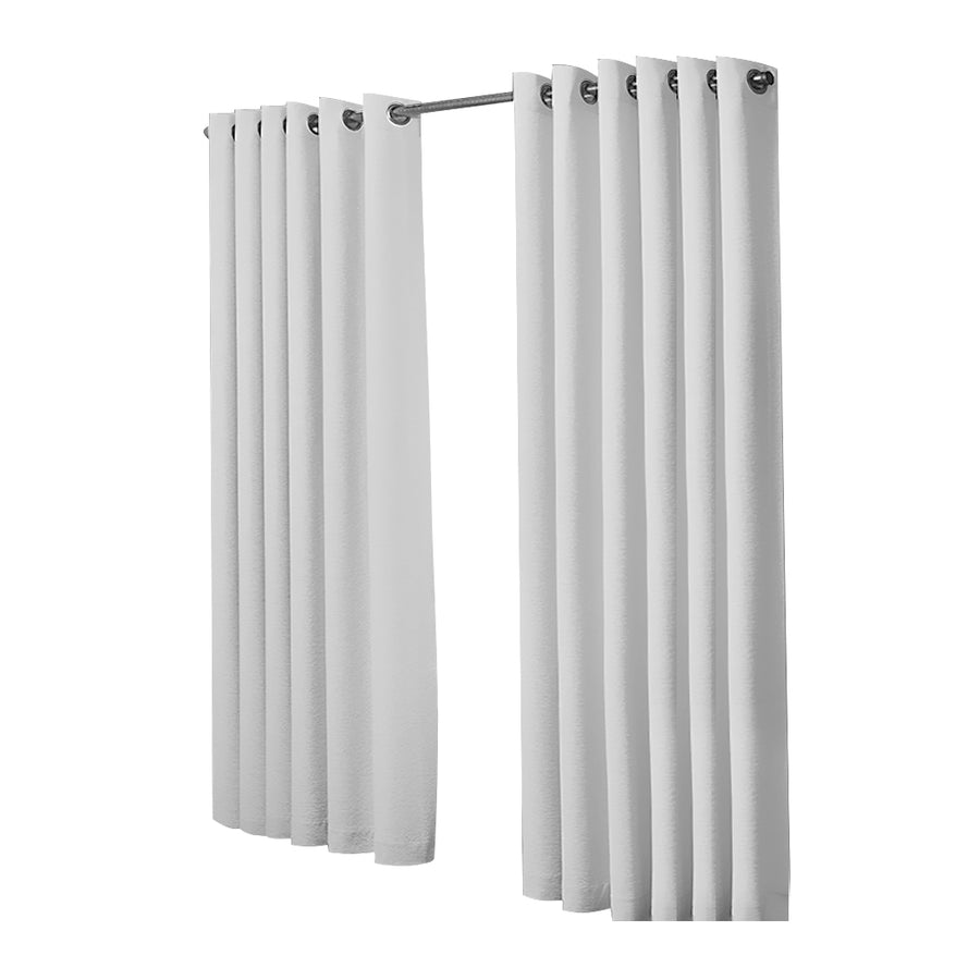 2x Blockout Curtains Panels 3 Layers Grey-2006733253398106113