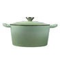 TOQUE 4L Enamel Dutch Oven Pot in Green Colour