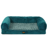 PaWz Pet Bed Sofa Dog Bedding Soft Warm L Blue Large