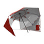 Mountview Beach Umbrella Outdoor Umbrellas Red 2.33M