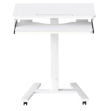 Levede Mobile Standing Desk Adjustable Height Table