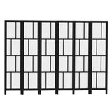 Levede 6 Panel Room Divider 170cm Freestanding Screen-2006733394888757249
