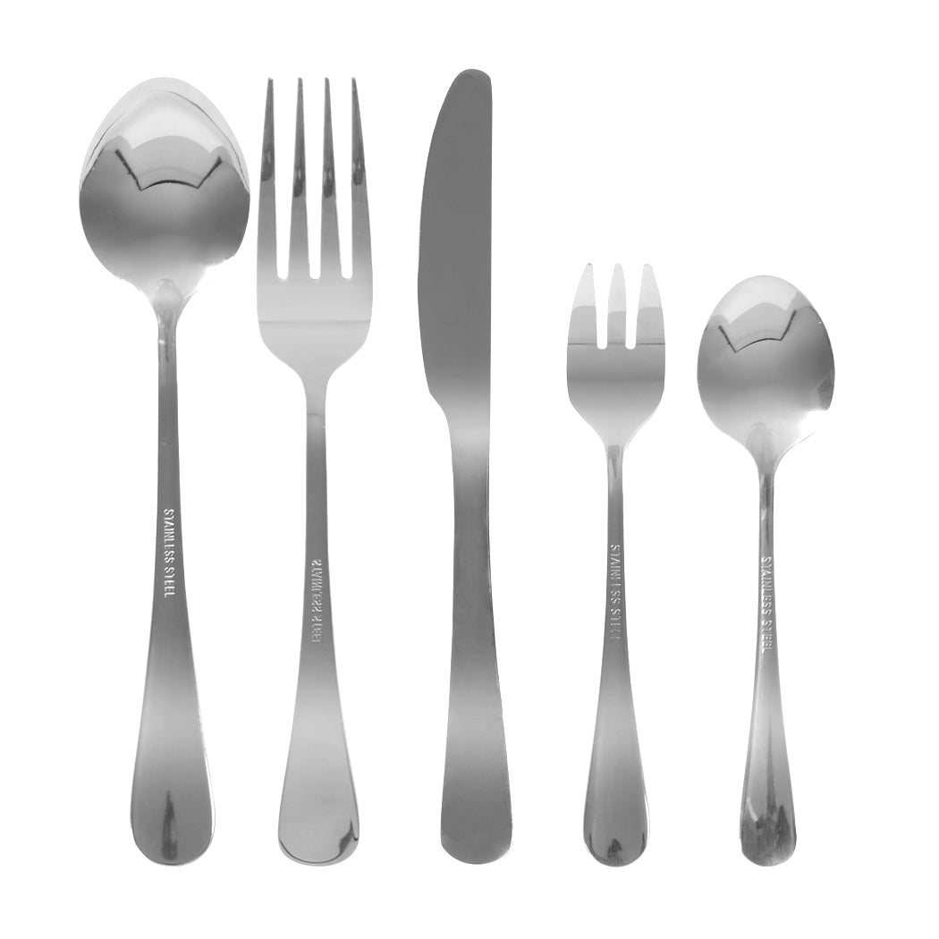 Tableware Cutlery Set Stainless Steel Silver-2006733056261623809