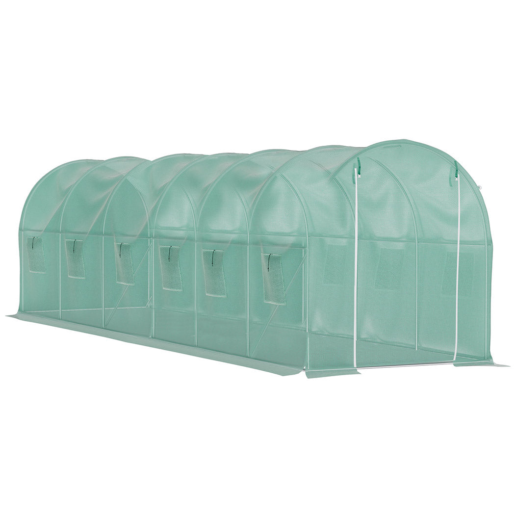 Lambu Greenhouse Walk-In Green House Shed 6M-2006732833569247233