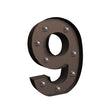 LED Metal Number Lights Free Standing-1954803090561568769