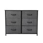 Levede Storage Cabinet Tower Chest Dark Grey