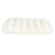 Pawz S Size Orthopedic Dog Bed with Sherpa Plush Removable Cover in White-2018816662094090241