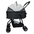 Pawz Pet Stroller 3 in1Dog Cat Pram Foldable Carrier-2017004951246606337
