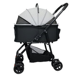 Pawz Pet Stroller 3 in1Dog Cat Pram Foldable Carrier
