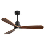 Spector 52'' Wood Ceiling Fan DC Motor Walnut-2018816905690877953