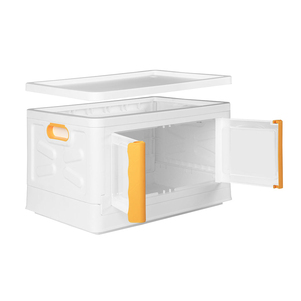 45L Storage Container Stackable Toy Yellow-2006733026901495809