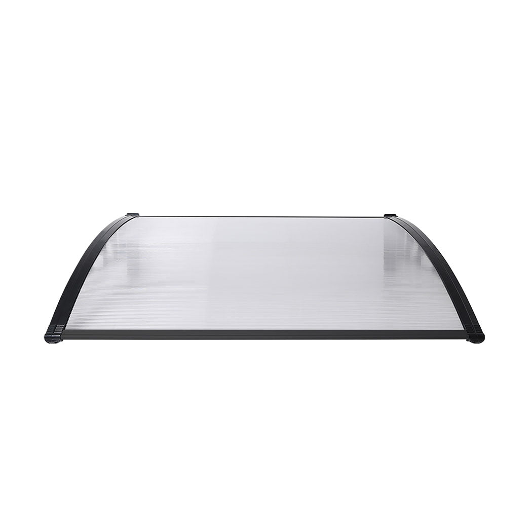 Mountview Window Door Awning Outdoor 1M X 1.2M Transparent 1x1.2M-1954802871467905025