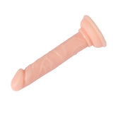 Crystal Dildo Dong Realistic Penis Cock Flesh 15cm