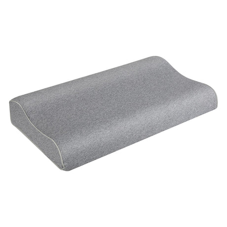 Dreamz Memory Foam Pillow Pillowcase Supprt Grey Rebound-2006732704422432769
