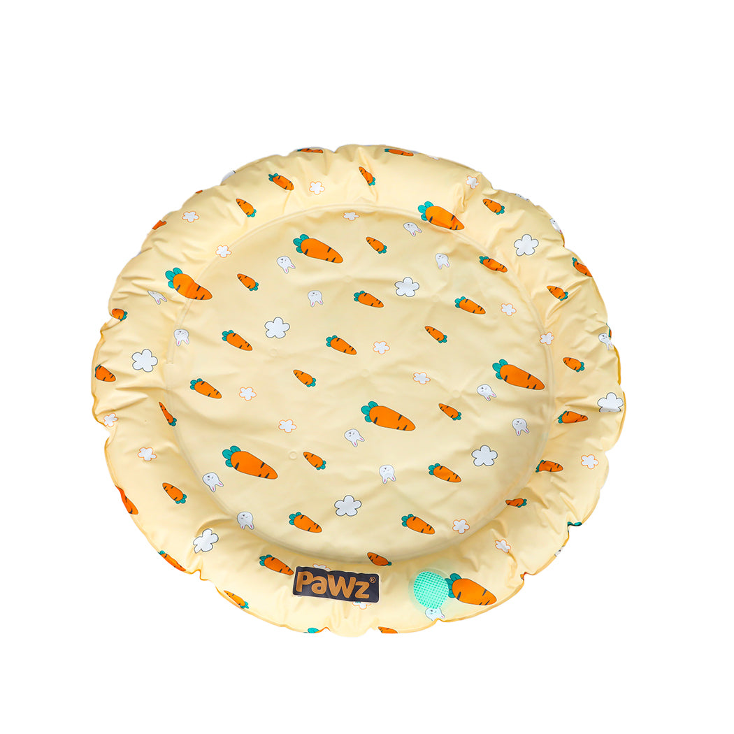 PaWz Pet Cool Gel Mat Cat Bed Dog Bolster L Large-1954802534396858369