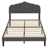 Levede Bed Frame Upholstered Platform Mattress Base Queen-2011971107007107073