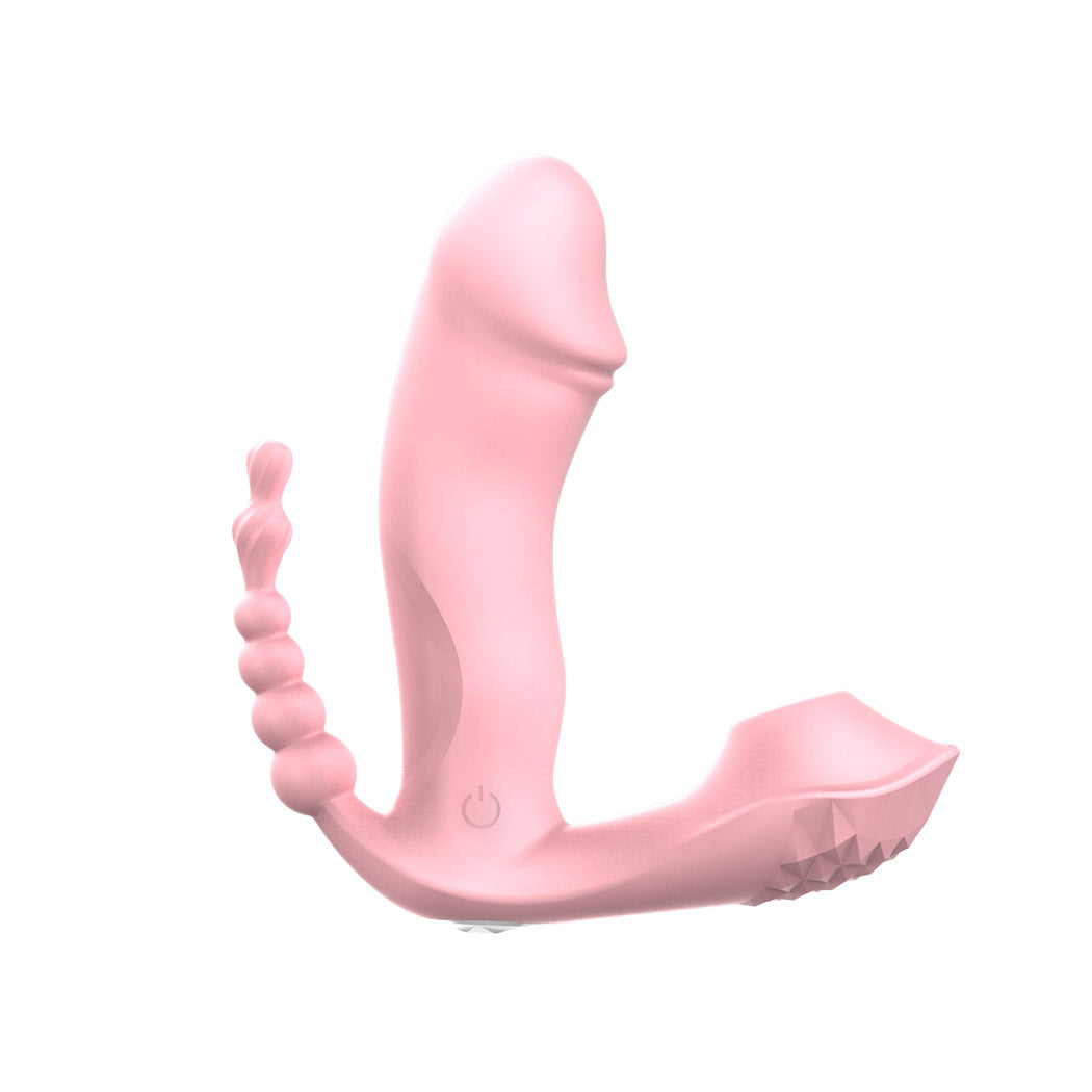 Urway Wearable Dildo Vibrator Stimulator Pink-2006732911222591489