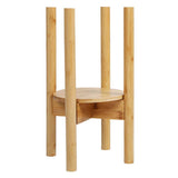 Levede Bamboo Adjustable Plant Stand Indoor Outdoor-2006732768645615617