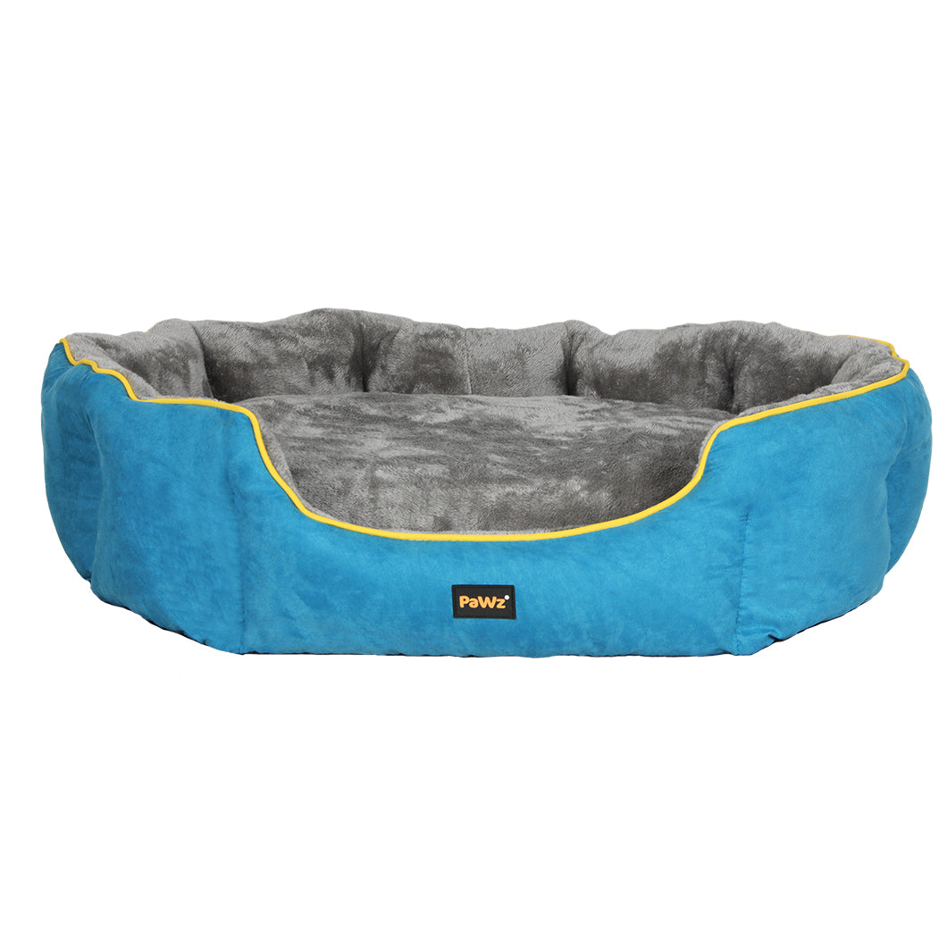 PaWz Electric Pet Heater Bed Heated XL Blue X-Large-2018816799696621569