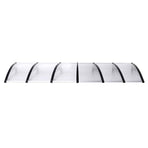 Mountview Window Door Awning Outdoor 1M X 6M Transparent 1x6M-2006733105112682497
