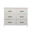 Levede Storage Cabinet Tower Chest Beige-2006733261358895105
