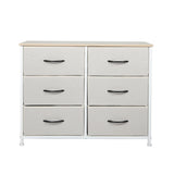 Levede Storage Cabinet Tower Chest Beige-2006733261358895105