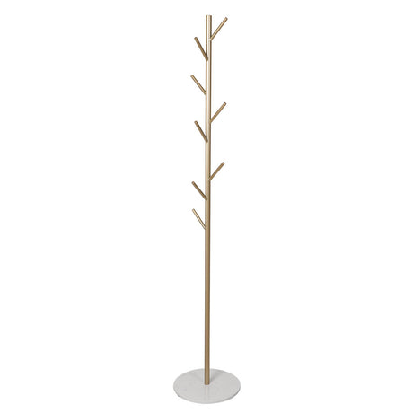 Levede Coat Rack Hat Clothes Stand Hanger Gold-2018816734156427265