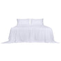 Dreamz 4pcs King Size 100% Bamboo Bed Sheet Set in White Colour